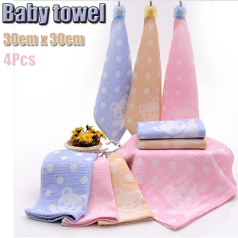 

Microfiber Cozy Soft Baby Newborn Baby Cartoon Absorbent Hand Dry Towel Lovely Cubs Pattern Towel Bath Towels Washcloth