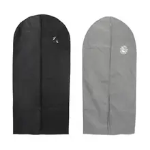 Breathable Dust Cover Non-woven Fabric Breathable Clothes Dust Cover Case Wardrobe Organizer Storage Bags Clothes Storage Case