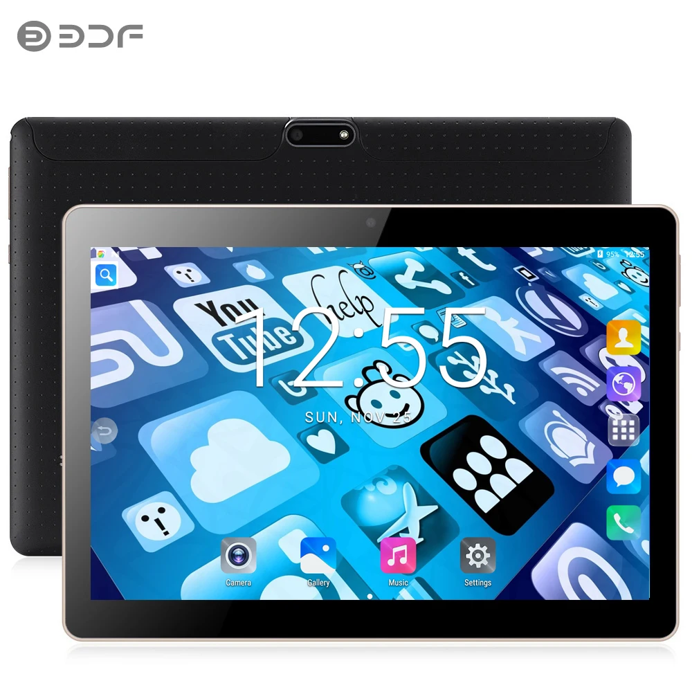 

BDF New Original Design 10 inch Tablet Pc Android 7.0 Octa Core 4GB+64GB 3G Phone Call Dual SIM Card CE Brand WiFi 10.1 Tablets