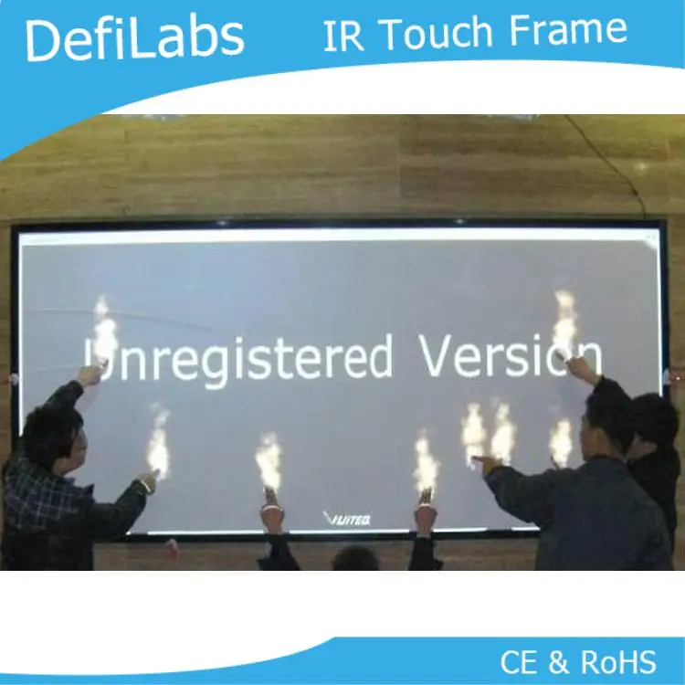 

DefiLabs 70 Inch 10 points IR Touch Screen Frame without glass / fast shipping,Transparency and high-resolution