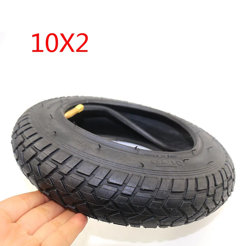 54-152(10x2)Tyre with Inner Tube 180x70 Solid Tyre/200x70/75-65-8 Tubeless Tire /For Electic Scooter Motorcycle ATV Moped Parts