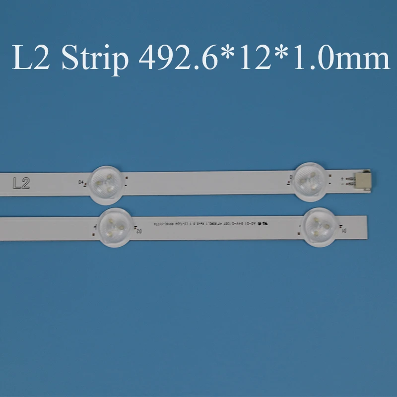 ТВ СВЕТОДИОДНЫЙ подсветка полосы для Skyworth 47E380S 47 дюймов подсветка светодиодный ТВ полосы световые полосы Ленточные лампы полный комплект новая Замена