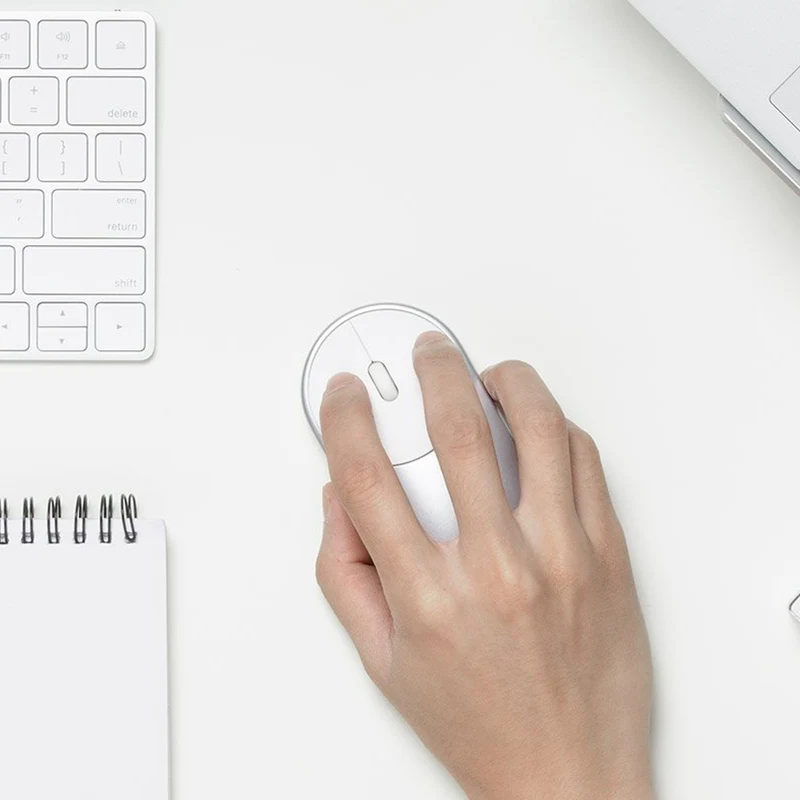 Оригинальная Xiaomi мышь XMSB01MW портативная беспроводная оптическая Bluetooth 4 0 RF 2 GHz