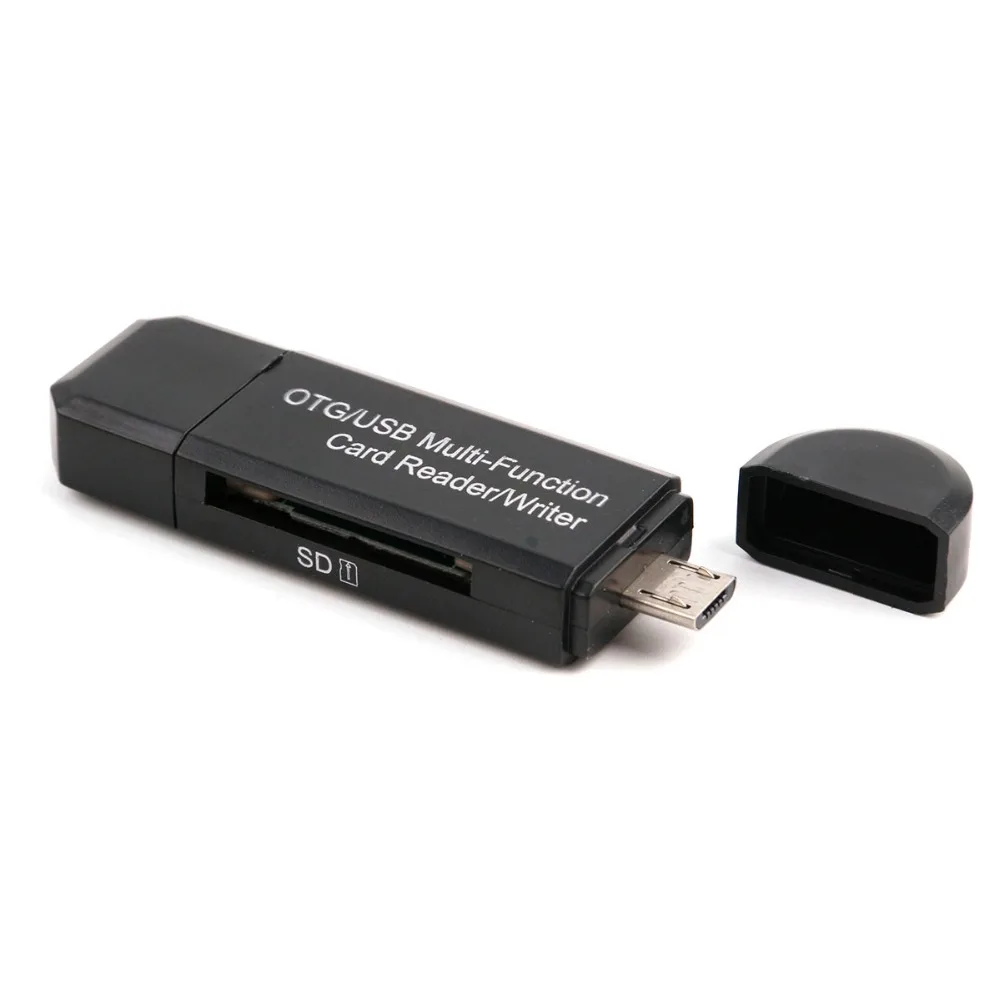Высокоскоростной USB2.0 Универсальный OTG TF/SD карты 3 в 1 USB OTG картридер флеш-накопитель для android телефон компьютер заголовки расширения
