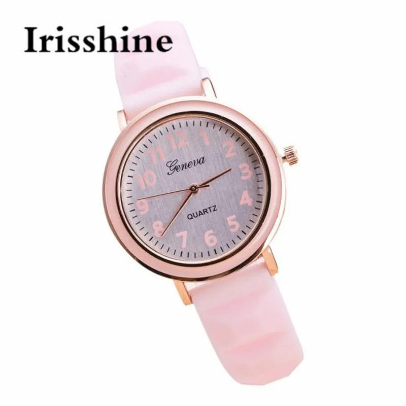 

Duoya Irisshine Z072 Women watch lady girl brand gift New Fashion Women Round Dial Silicone Band Quartz Analog Wrist Watch