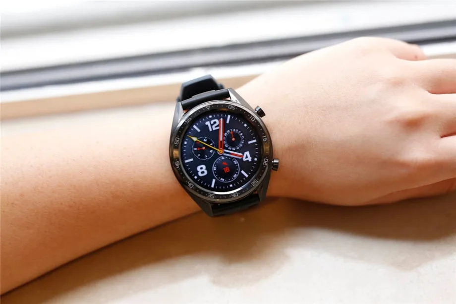 HUAWEI WATCH GT Смарт спортивные часы 1,39 дюймов AMOLED цветной экран Heartrate отчет gps плавание Бег Велоспорт сна монитор Часы