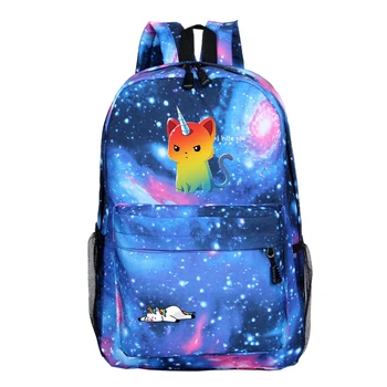 

New beautiful cute DAB unicorn backpack Students Boys Girls Bags Casual unicorn printing knapsack teens Daily Backpack