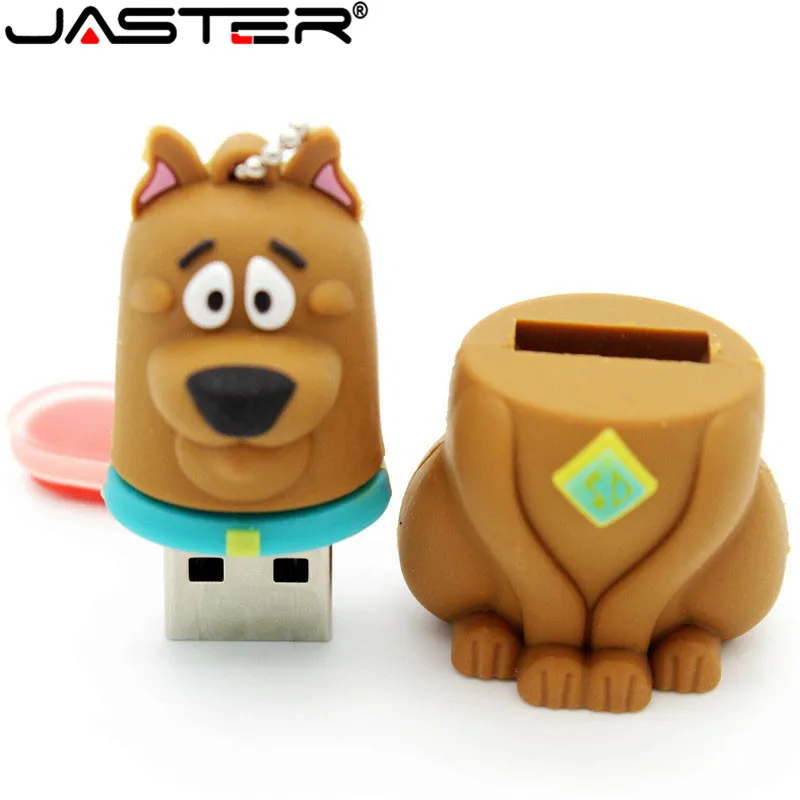 JASTER новая собака USB флеш-накопитель USB 2,0 ручка-накопитель Миньоны карта памяти Флешка 4 ГБ 8 ГБ 16 ГБ 32 ГБ 64 ГБ подарок