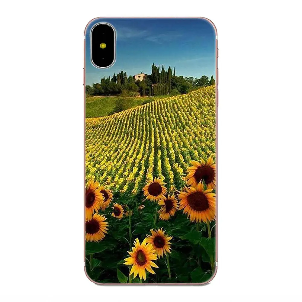 Для Galaxy J1 J2 J3 J330 J4 J5 J6 J7 J730 J8 2015 2016 2017 2018 mini Pro мягкая защита для экрана Подсолнух Ван
