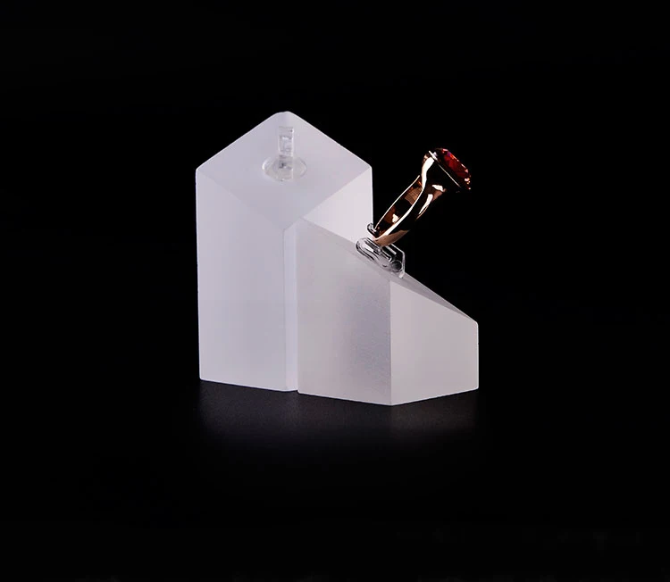 Oirlv 2PCS Acrylic Rings Finger Display Stands Holder Show Counter Showcase (12)