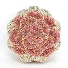 Роскошные женские вечерние сумки с красными кристаллами, женские вечерние клатчи, Модные индивидуальные вечерние сумки для банкета Q09