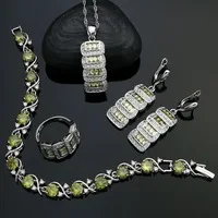 925-Silver-Vintage-Jewelry-Sets-For-Women-Olive-Green-Cubic-zirconia-White-Crystal-Earrings-Pendant-Necklace.jpg_200x200