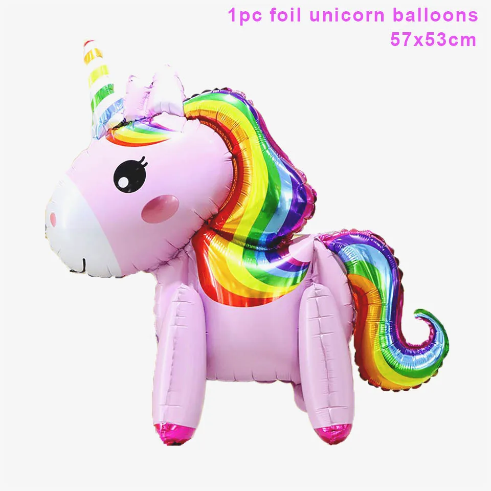 pink unicorn balloosn