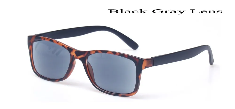 Солнцезащитные очки, очки для чтения, модные ретро очки, большие рамки для чтения, коричневые линзы, серые линзы, очки с солнцезащитными очками для мужчин и женщин