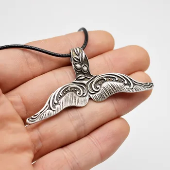 

10pcs Large Spoon Whale Tail Necklace Jewelry Handmade Whale Mermaid Tail Pendant Jewelry Spoon Necklace Jewelry CT463