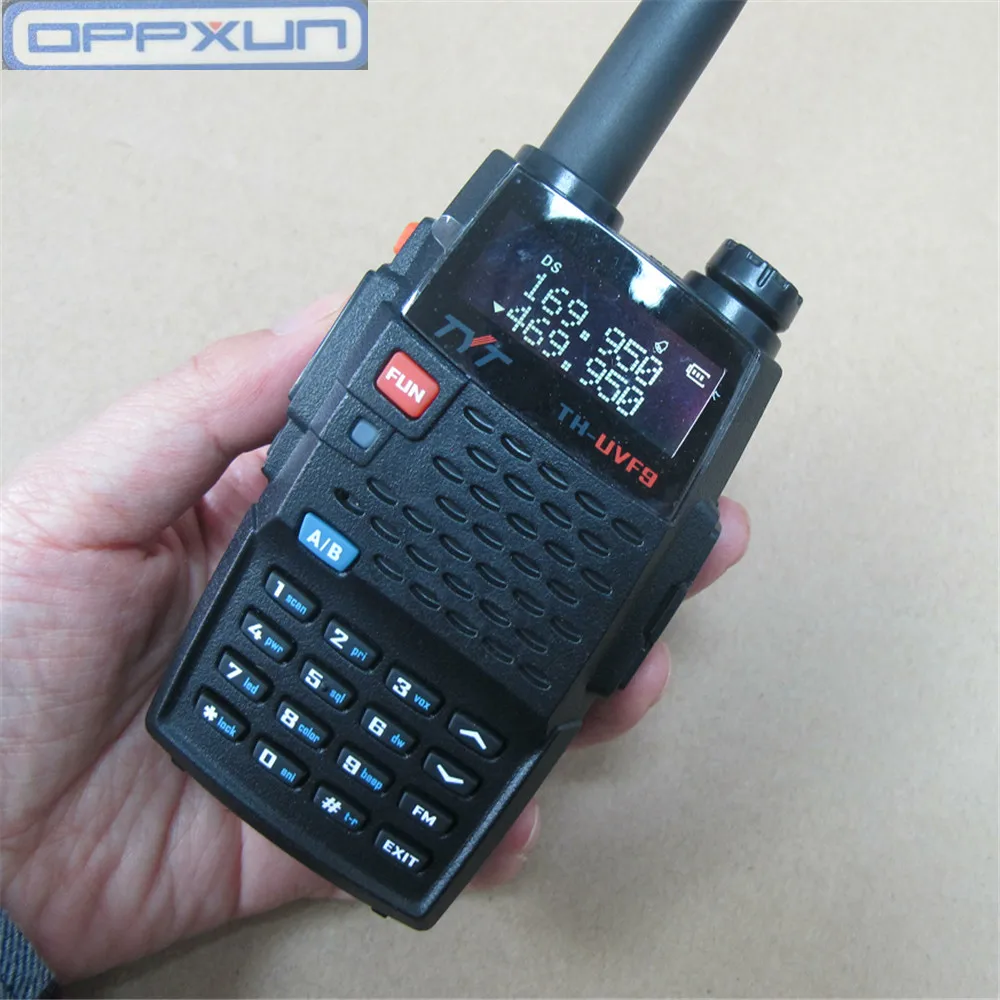 

OPPXUN TYT TH-F9 Walkie talkie UHF 400-470Mhz 136-174HMZ Double display Walkie talkie