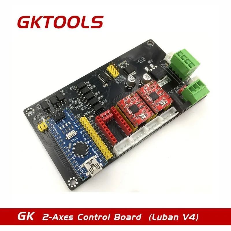 Многоосевая плата управления шаговым мотором GKTOOLS V4 USB материнская для