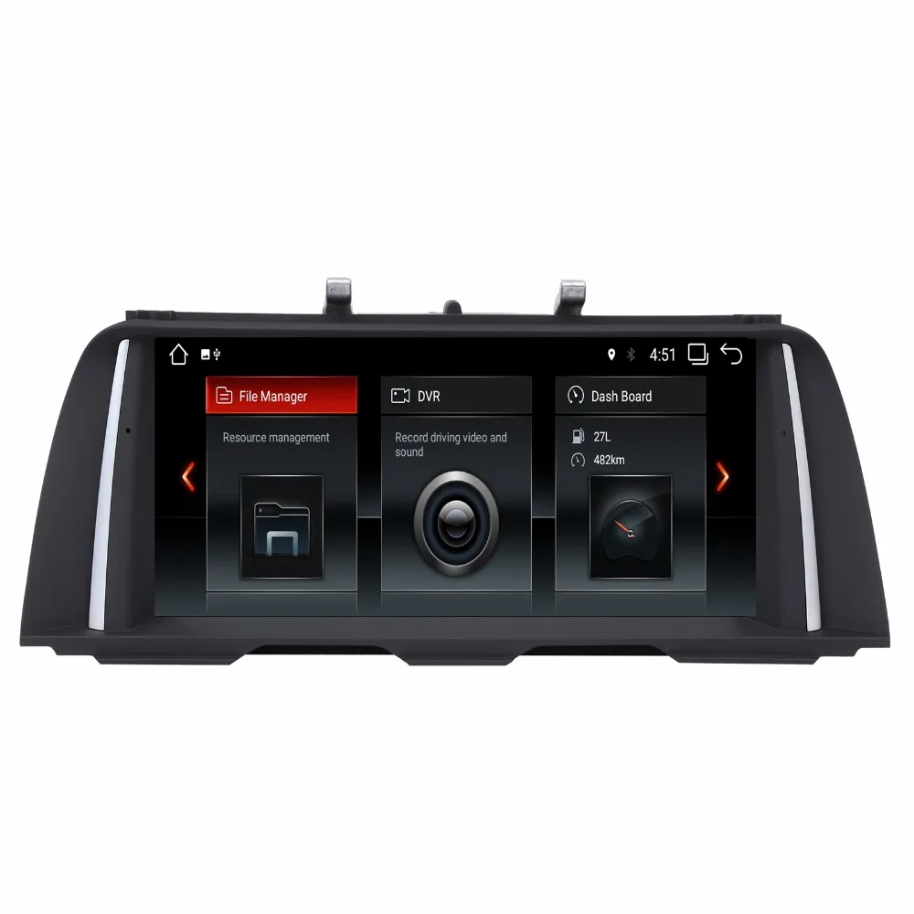 Top Android 7.1.1 Car DVD player FOR bmw 5 Series F10/F11 Original CIC or NBT System car audio monitor stereo ips screen receiver 3