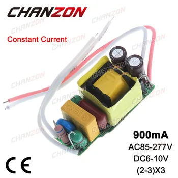 Constant Current LED Driver 900mA DC6-10V 6W 9W 10W 900 mA AC85-265V AC to DC Lamp Light COB Power Supply Lighting Transformer