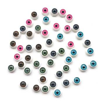 20pcs/lot 12mm Doll Eyeballs Round Acrylic Eyes for DIY Doll Bear Crafts Mix Color Plastic Dolls EyeBall Eye Accessories 1