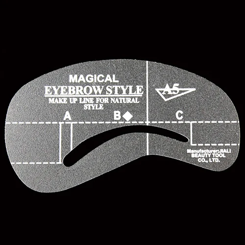 24-х стилях модели бровей Брови Шаблоны Трафареты DIY Инструменты для стильного макияжа