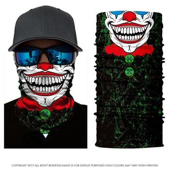 

BJMOTO Amazing Outdoor Motorcycle Face Mask Skull Mask Scarf Bandana Headbands Fashion Masque Moto Balaclava Neck Scarves