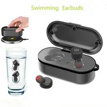 IPX8 водонепроницаемые TWS Bluetooth 5,0 наушники плавающие наушники-вкладыши спортивные наушники 3D стерео беспроводные наушники для iphone