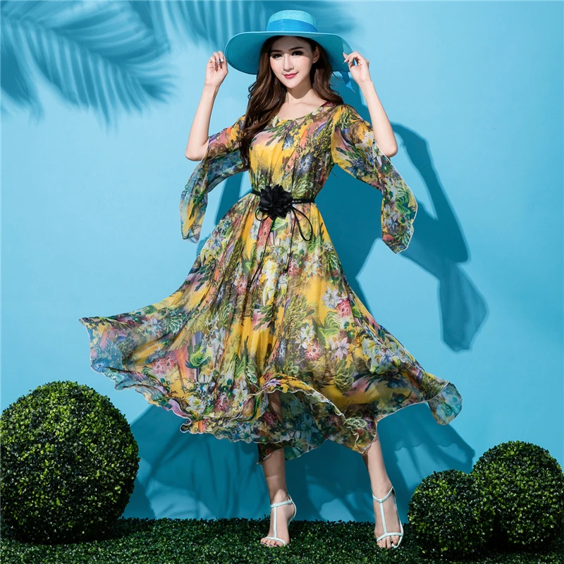 lightweight dresses for summer wedding