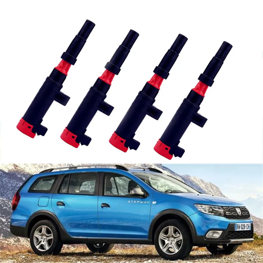 New 4 Pack For Renault Clio Megane Grand Scenic Ignition Coil 1 4 1 6 1 8 2 0 Accessories Practical Durable High Quality L0429 Ignition Coil Automobiles Motorcycles Aliexpress