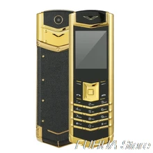 Роскошный металлический корпус M6i Бар Мобильный телефон Bluetooth циферблат кожа старшая одна Sim 3800mah мобильный телефон