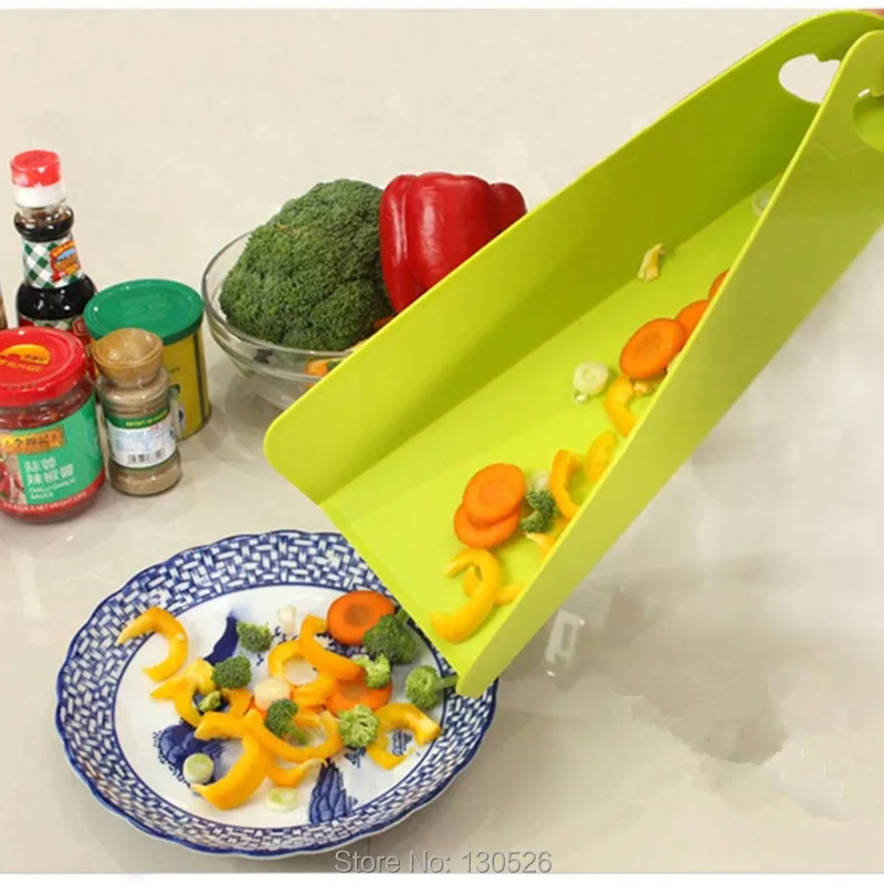 1Pcs Portable Plastic Chopping Block Cutting Board Vegetable Meat Essential folding skid plate