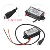DC-DC 12V to 5V 3A 15W Car Power Step Down Buck Converter Power Supply Male Female Micro USB Mini USB Adapter Auto Protection ► Photo 3/6