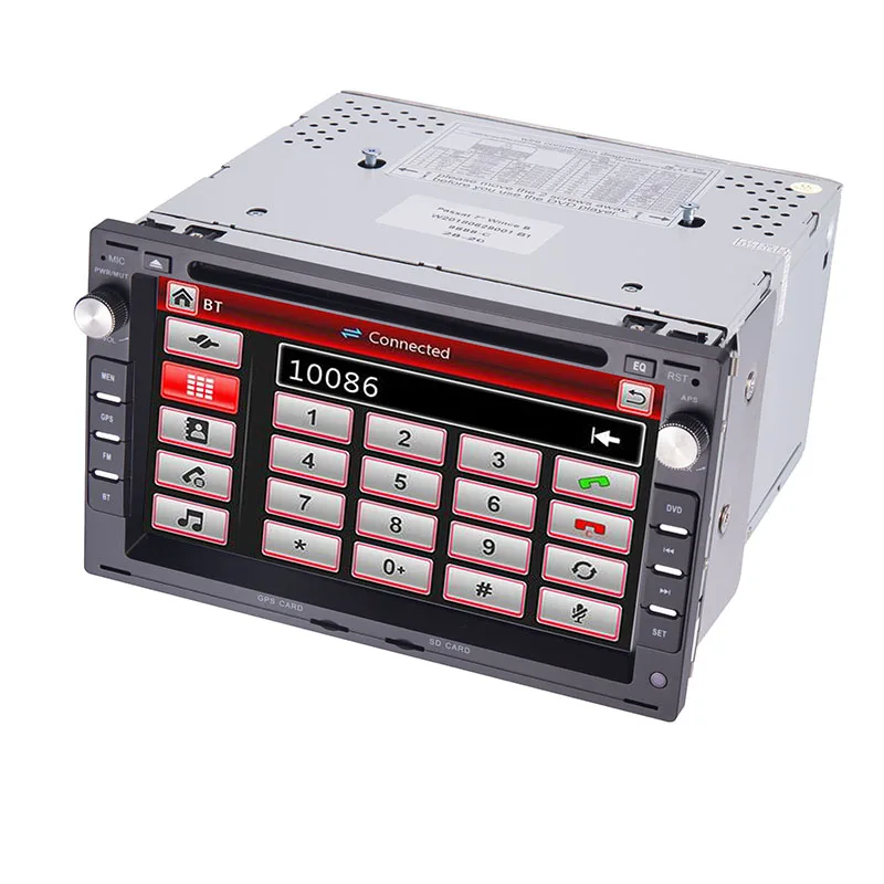  In Stock 2 Din Car DVD Player for VW Golf4 GPS Passat B5 Sharan 3G Bluetooth Radio SD USB Steering 