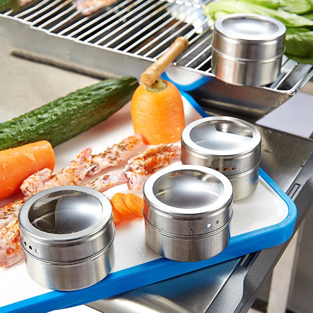 

Spice Jar Set Magnet Seasoning Bottle Multifunctional Kitchen Powder 1 pcs