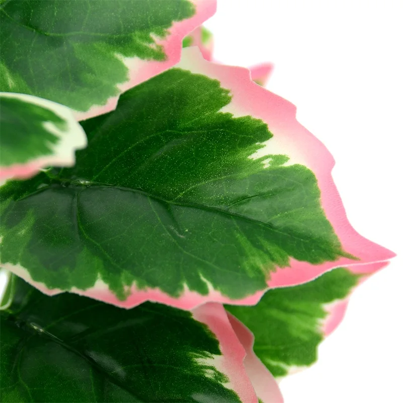 1 букет/18 листья зеленые искусственные тропические листья для Луау украшения для вечеринки fske дерево бонсай растение филиал аксессуары
