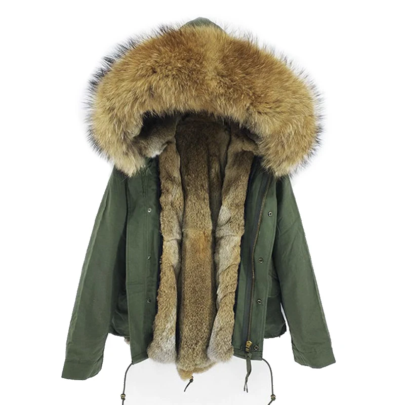real fur hood
