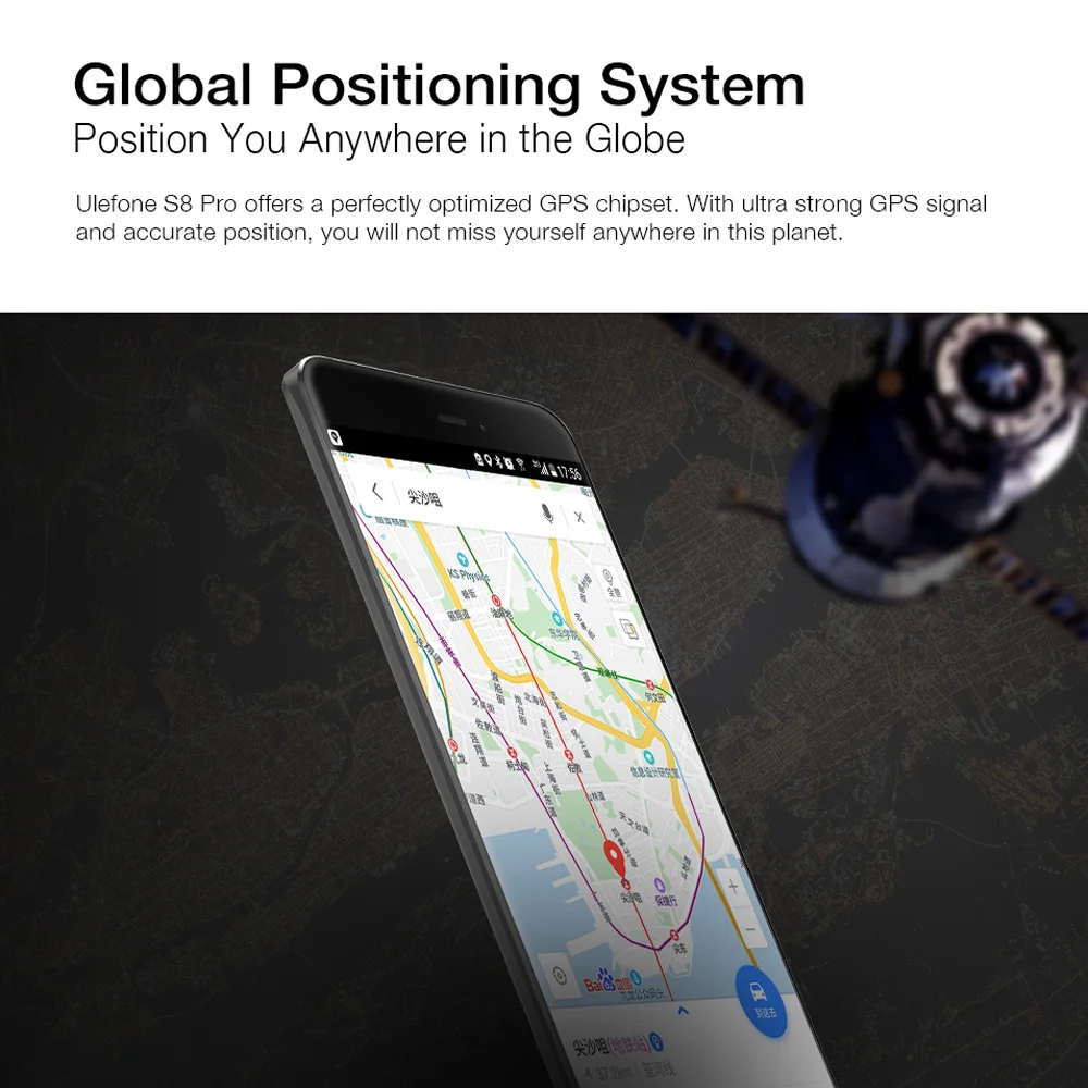 Ulefone S8 Pro 5,3 дюймовый мобильный телефон HD MTK6737 четырехъядерный Android 7,0 2 ГБ+ 16 Гб отпечатков пальцев 4G смартфон