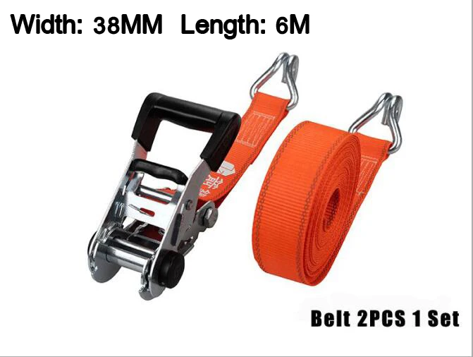 FUWAYDA Classic 2 tons 6M SUV top luggage pickup truck Banding tightening rope tensioner Band Medium-sized cargo fixed bundled
