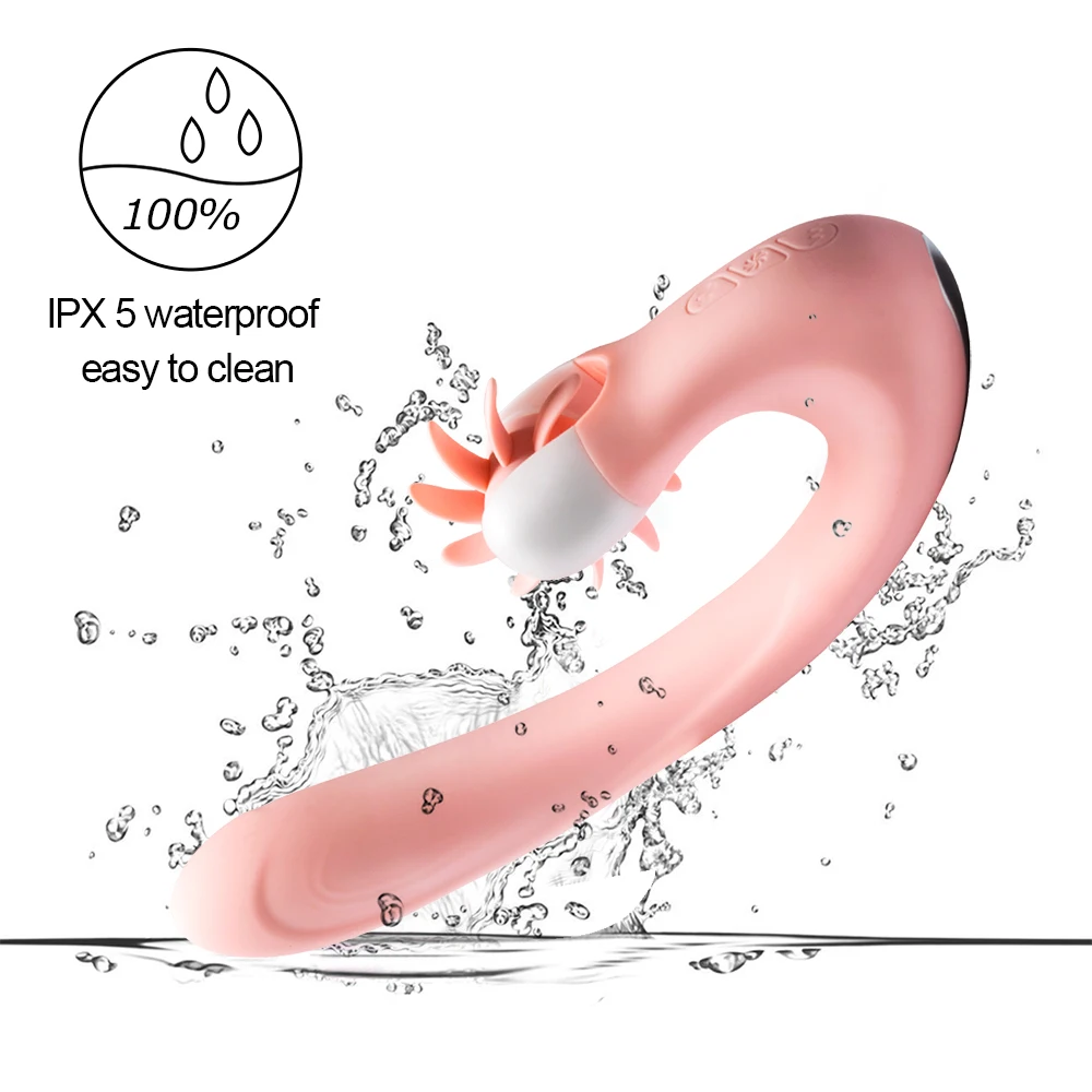  Vibrador de lengua para mujer sexo lamer rotación consolador vibrador de clítoris estimulación cale