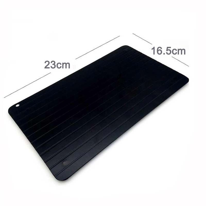 Transhome Defrost Tray 23X16.5CM Frozen Food Meat Fruit Quick Fast Defrosting Tray Plate Board Defrost Kitchen Gadget Tools 2019