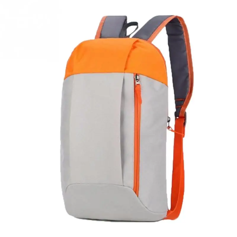 gray and orange 10L унисекс Водонепроницаемый рюкзак для женщин и мужчин большой емкости легкий путешествия спорт Альпинизм Тактический Открытый Рюкзак#1102 - Цвет: gray and orange