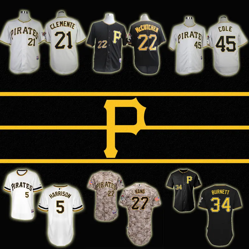 aj burnett pirates jersey