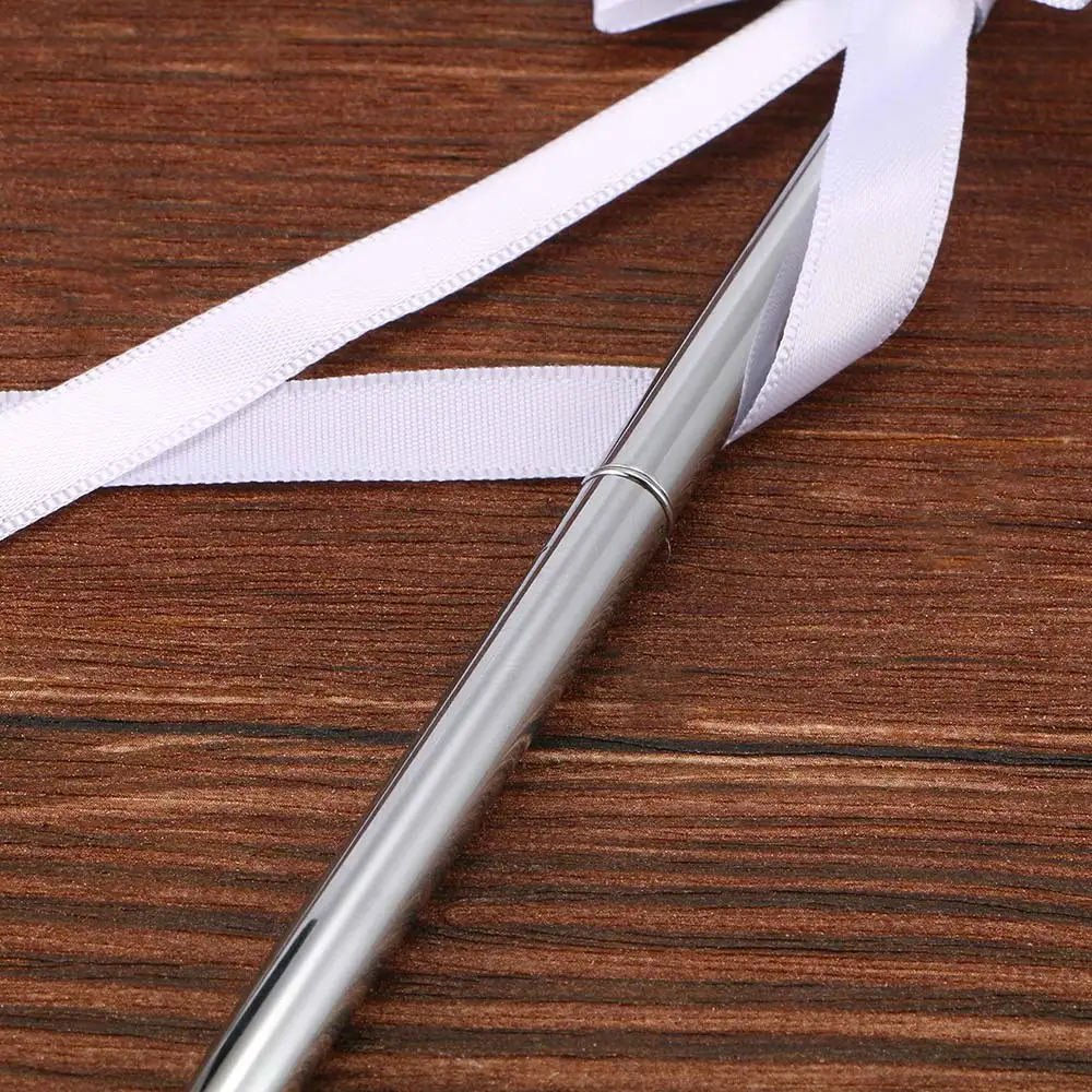 1 шт. красивый свадебный прием белый страусиное перо гостевая книга ручка для подписи свадебные аксессуары