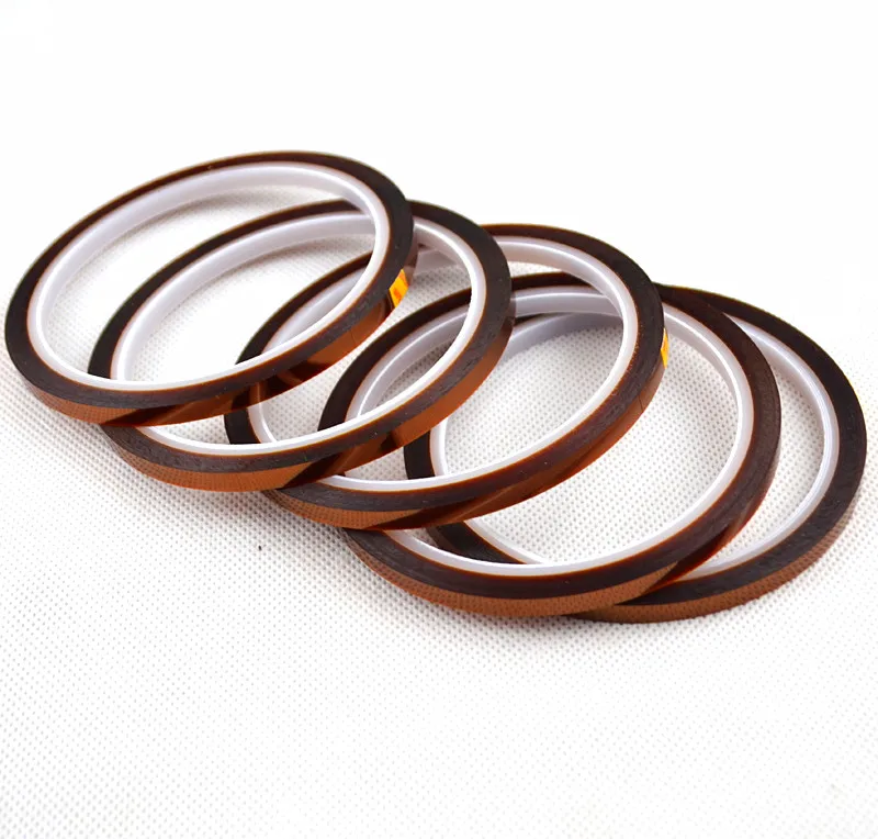 

5pcs /lot 5mm High Temperature Resistant High temperature tape Heat Tape BGA PCB SMT Soldering Shielding Free Shipping