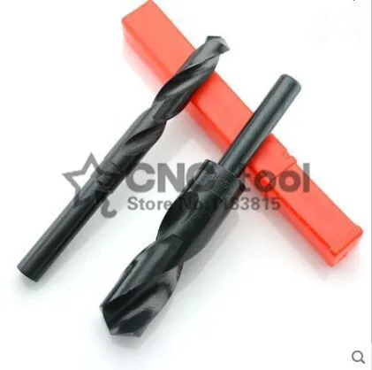 1Pcs 12mm-40mm 1/2 인치 직경 감소 생크 HSS 트위스트 드릴 비트 (12/13/14/15/16/17/18/19/20/21/22/23/24/25/26/28/30/32/35/38/40mm)