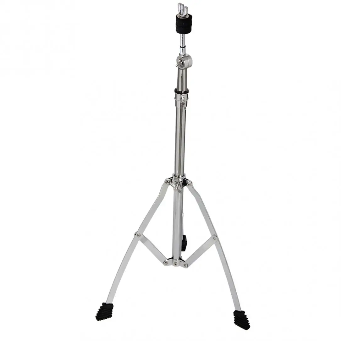 Full Metal Adjustment Foldable Floor Cymbal Triangle-bracket Stand Holder Jazz Drum Sets Percussion