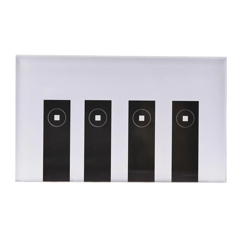 

4 Gang WIFI Smart Touch LED Switch Panel Support Ewelink Google Home Alex 90-250V 600W/Gang