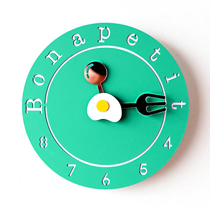 

Creative Brief Wall Clocks Simple Modern Design Decorative Kitchen Clock Nordic Style Cute Wall Watch Art Home Decor Silent