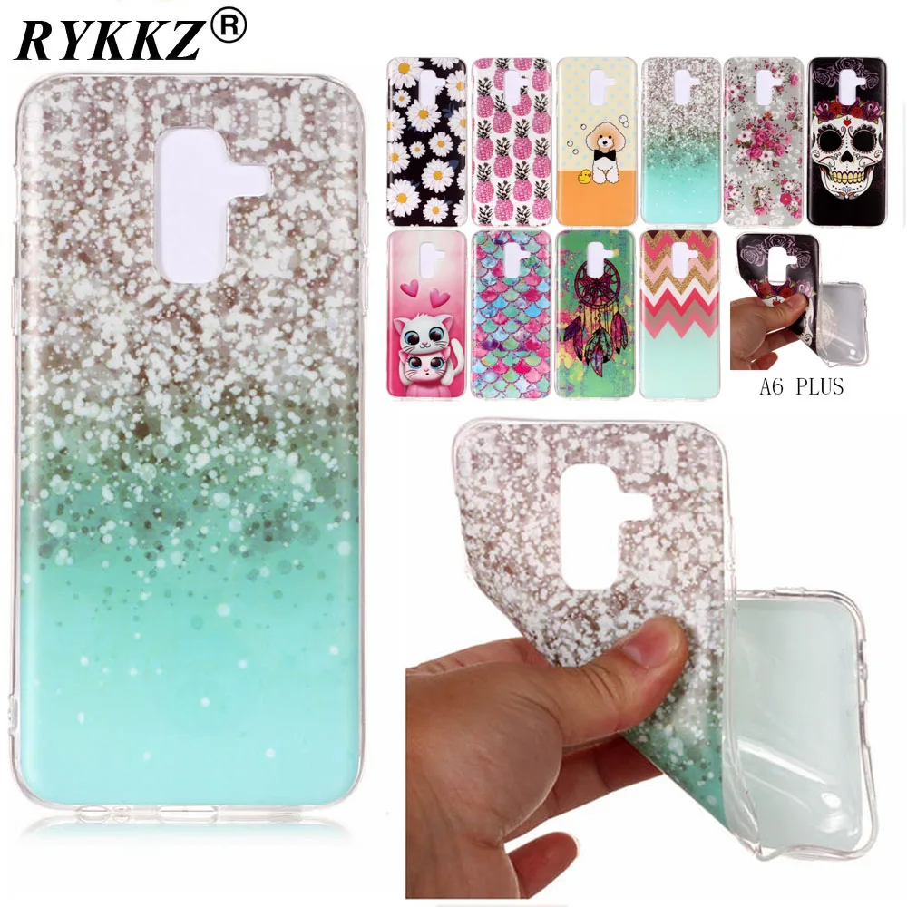 

Cute Matte TPU Phone Case For SAMSUNG Galaxy A6+ A6Plus 2018 SM-A605FN Back Covers For SAMSUNG A6 Plus 2018 Cases Men's Woman's