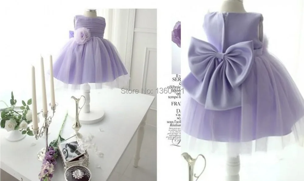 lavender baby dress